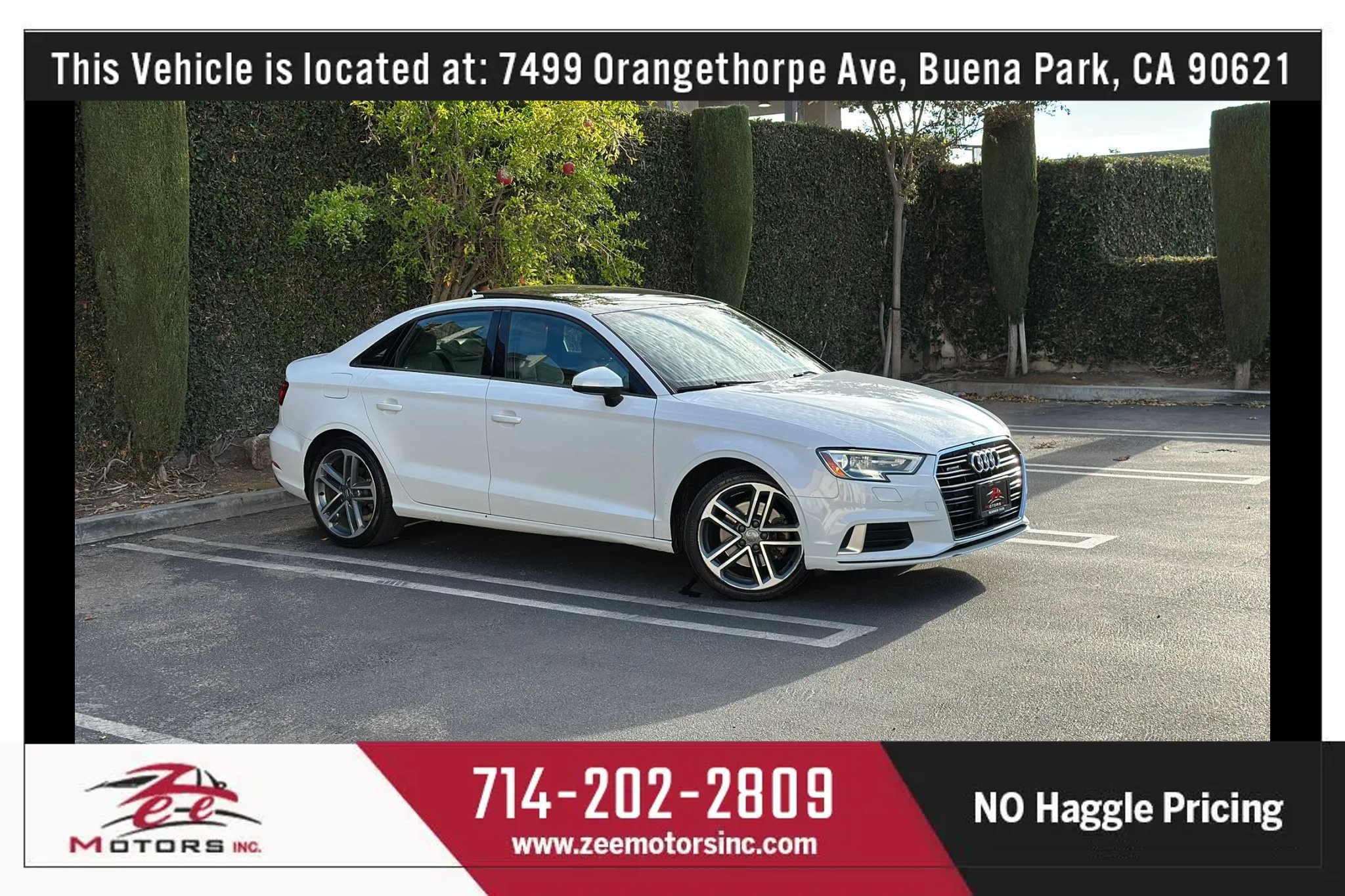 Used 2018 Audi A3 2.0T Premium w/ Sport Package AWD/4WD image 2