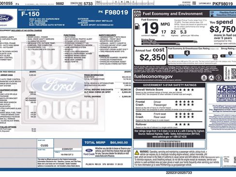 Used 2023 Ford F150 XLT w/ Equipment Group 302A High AWD/4WD image 17