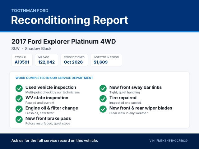 Used 2017 Ford Explorer Platinum AWD/4WD image 6