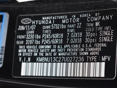 Used 2007 Hyundai Veracruz GLS image 36