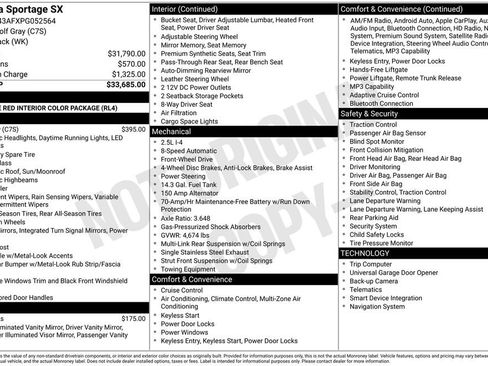 Used 2023 Kia Sportage SX FWD image 7