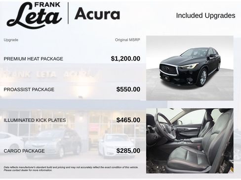 Used 2019 INFINITI QX50 Essential w/ Premium Heat Package image 6