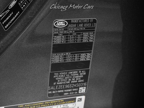 Used 2025 Land Rover Defender 110 AWD/4WD image 60