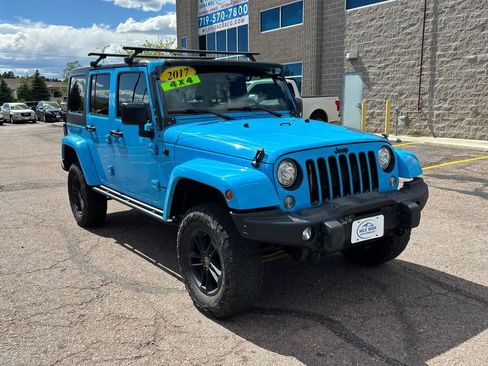Used 2017 Jeep Wrangler Unlimited Sahara AWD/4WD image 1