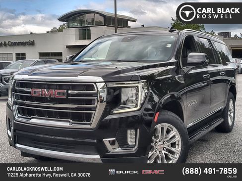 Used 2023 GMC Yukon XL SLT w/ SLT Luxury Package RWD image 1