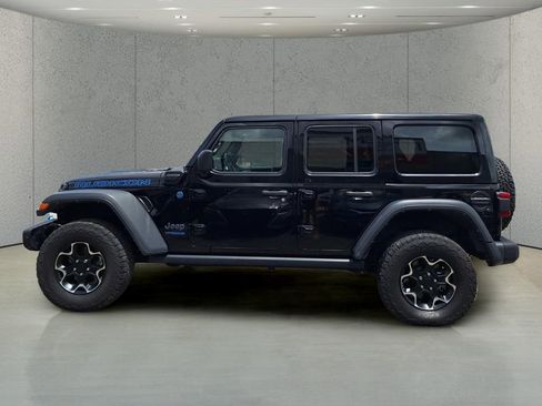 Used 2022 Jeep Wrangler Unlimited Rubicon 4xe w/ Steel Bumper Group AWD/4WD image 2