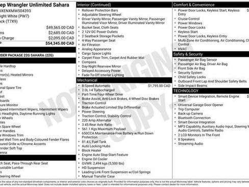 Used 2021 Jeep Wrangler Unlimited Sahara AWD/4WD image 5