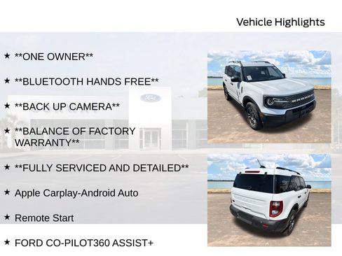 Certified 2025 Ford Bronco Sport Big Bend AWD/4WD image 6