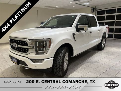 Certified 2022 Ford F150 Platinum w/ Equipment Group 701A High image 1