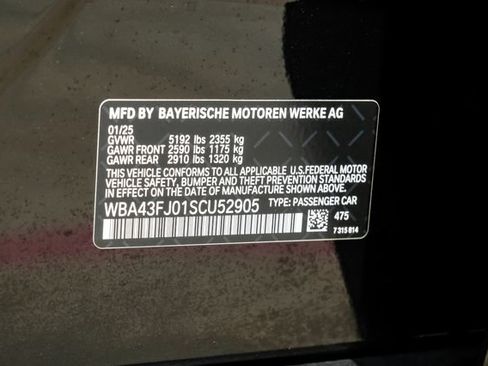 Used 2025 BMW 530i RWD image 77