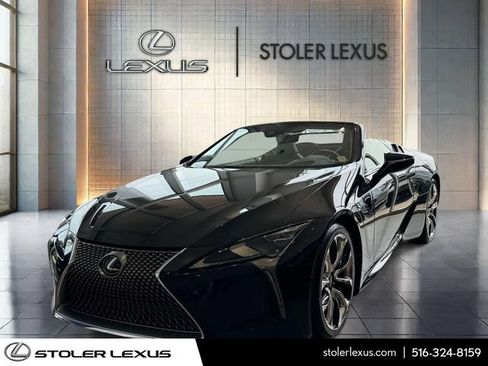 Certified 2021 Lexus LC 500 Convertible w/ Touring Package RWD image 3