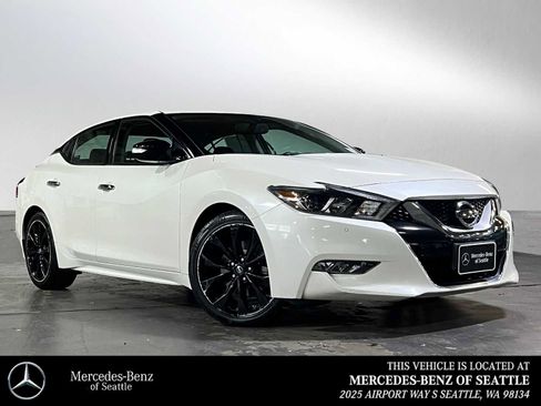 Used 2017 Nissan Maxima SR w/ Midnight Edition image 1