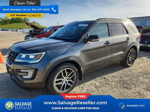 Used 2017 Ford Explorer Sport w/ Equipment Group 401A AWD/4WD image 1