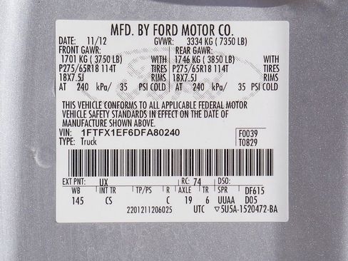 Used 2013 Ford F150 STX w/ Mid Equipment Group AWD/4WD image 53