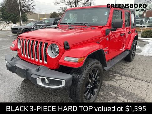 Used 2021 Jeep Wrangler Unlimited Sahara w/ Cold Weather Group image 1