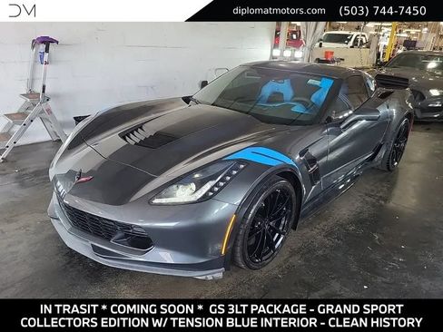 Used 2017 Chevrolet Corvette Grand Sport RWD image 1