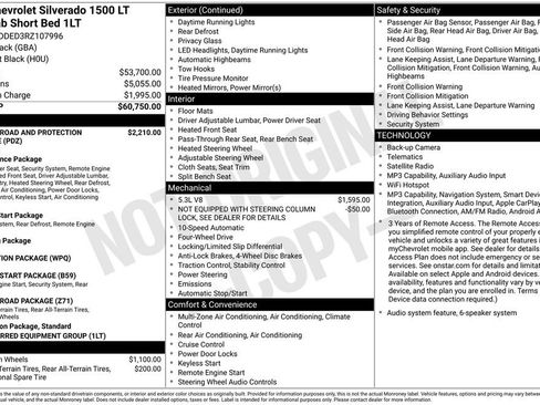Used 2024 Chevrolet Silverado 1500 LT AWD/4WD image 49