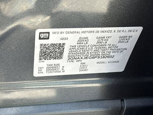 Used 2023 Chevrolet Equinox LT w/ LPO, Floor Liner Package FWD image 29
