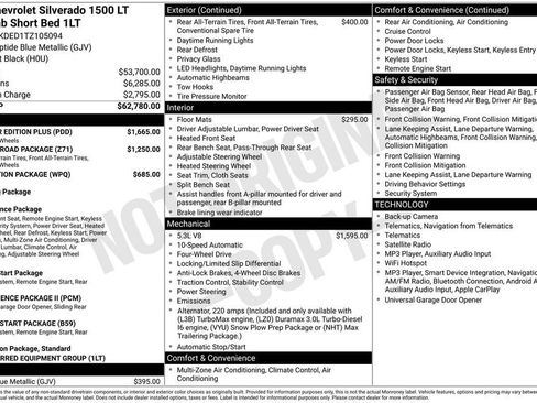 Used 2026 Chevrolet Silverado 1500 LT w/ All Star Edition Plus AWD/4WD image 11