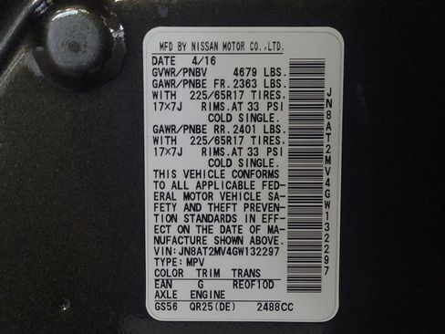 Used 2016 Nissan Rogue S AWD/4WD image 33