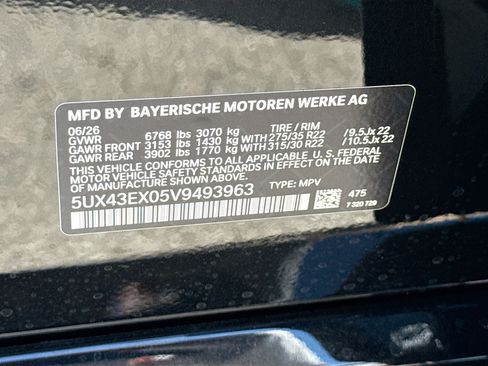 New 2027 BMW X6 M60i AWD/4WD image 43