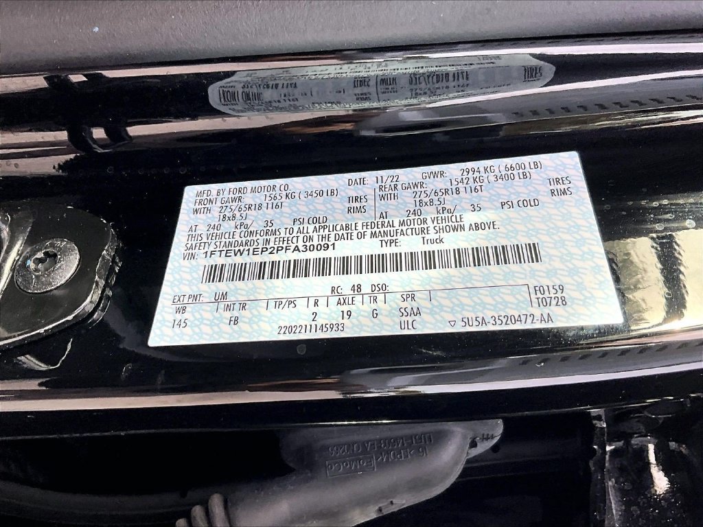 Used 2023 Ford F150 XLT w/ Equipment Group 302A High AWD/4WD image 36