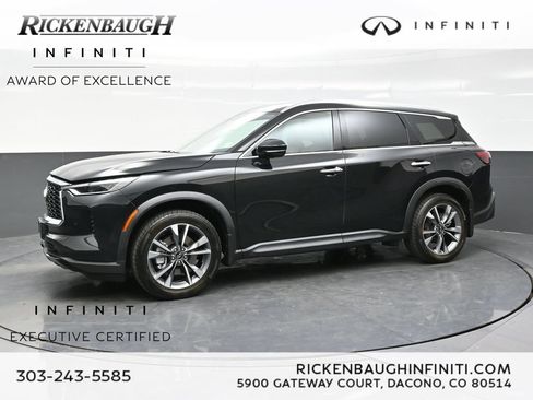 Certified 2023 INFINITI QX60 Luxe w/ Cargo Package AWD/4WD image 3
