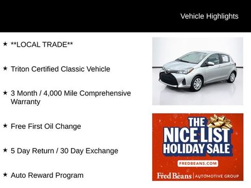 Used 2017 Toyota Yaris L image 3