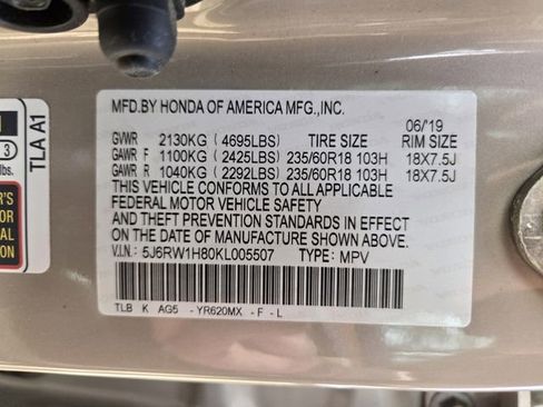 Used 2019 Honda CR-V EX-L image 30