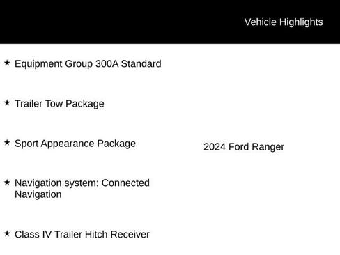 Used 2024 Ford Ranger XLT w/ Trailer Tow Package image 12