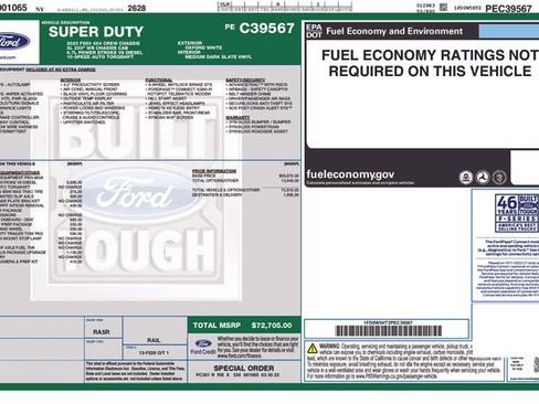 Used 2023 Ford F550 4x4 Crew Cab Super Duty image 8