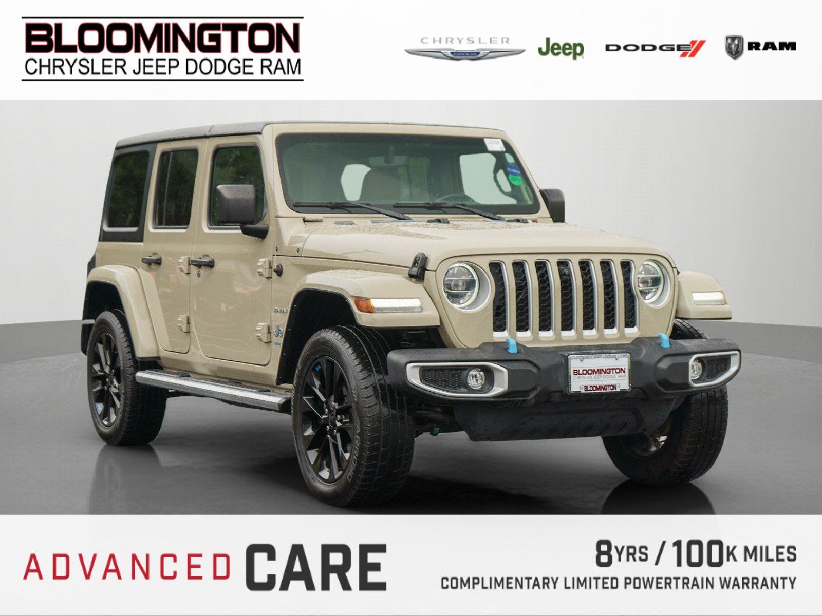Used 2022 Jeep Wrangler Unlimited Sahara w/ Cold Weather Group AWD/4WD image 1