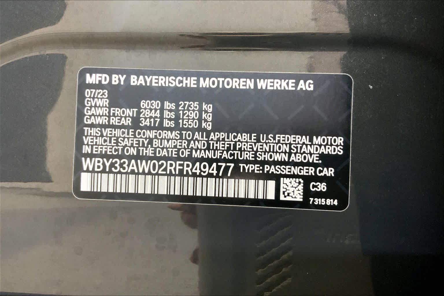 Used 2024 BMW i4 M50 AWD/4WD image 36