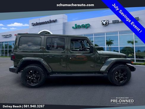 Used 2023 Jeep Wrangler Unlimited Sahara AWD/4WD image 8