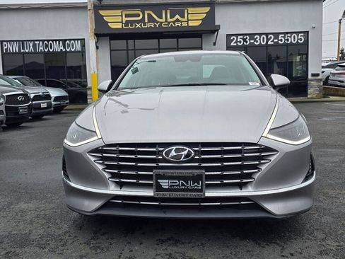 Used 2021 Hyundai Sonata Blue image 3