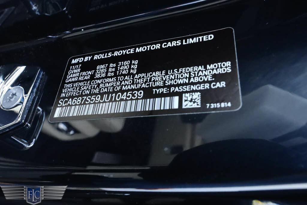 Used 2018 Rolls-Royce Phantom Sedan RWD image 48