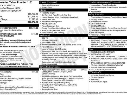 Used 2020 Chevrolet Tahoe Premier w/ Premier Plus Edition image 7