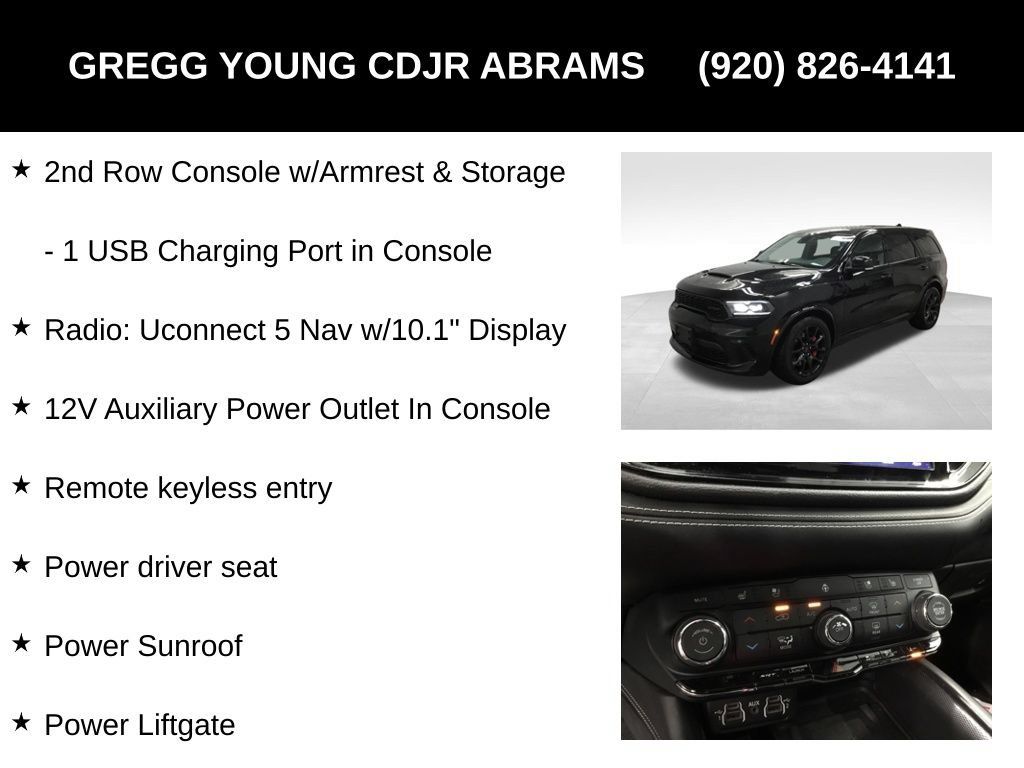 Used 2022 Dodge Durango SRT w/ Black Package AWD/4WD image 19