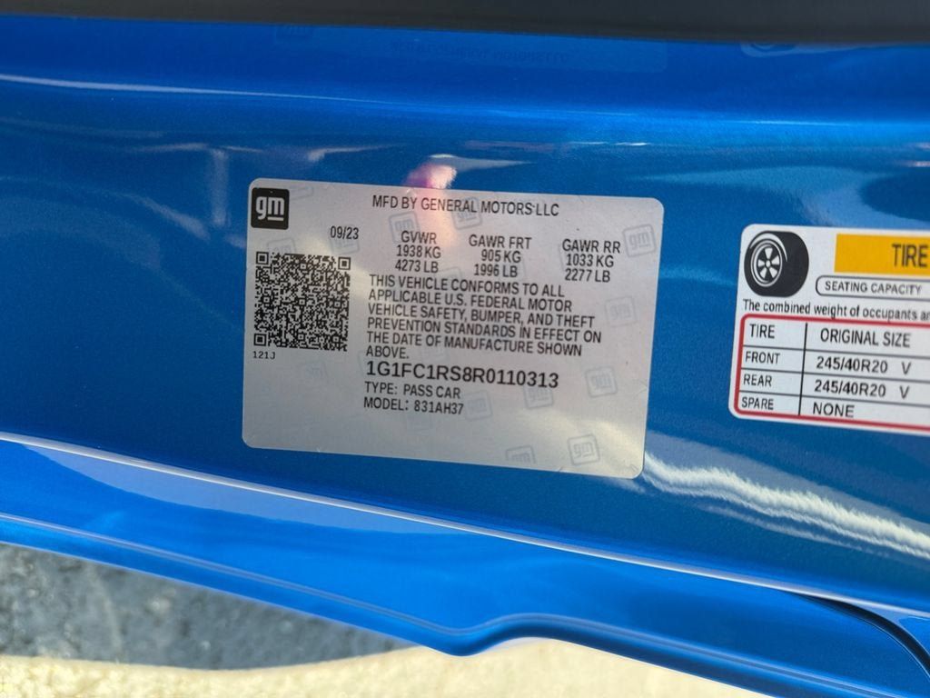 Used 2024 Chevrolet Camaro LT w/ RS Package RWD image 36