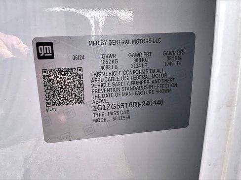 Used 2024 Chevrolet Malibu RS w/ LPO, Floor Liner Package image 16