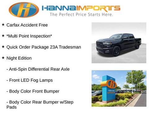 Used 2025 RAM 1500 Tradesman w/ Night Edition AWD/4WD image 8