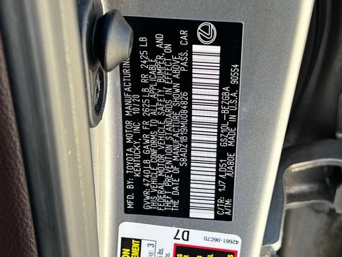 Used 2021 Lexus ES 350 w/ Premium Package image 47