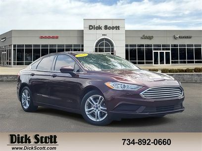 Used 2018 Ford Fusion SE w/ Fusion SE Technology Package