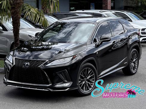 Used 2021 Lexus RX 450h F Sport AWD/4WD image 1