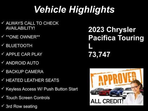 Used 2023 Chrysler Pacifica Touring-L FWD image 9