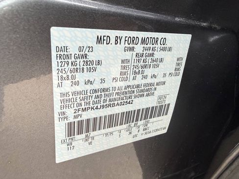 Used 2024 Ford Edge SEL w/ Convenience Package AWD/4WD image 32