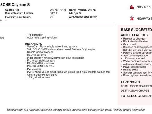Used 2006 Porsche Cayman S image 11
