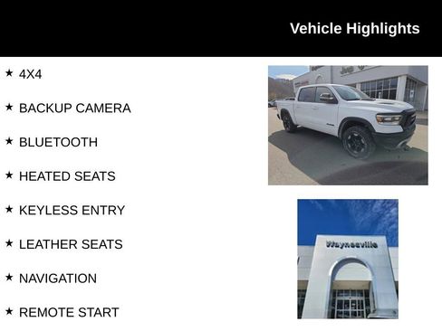 Used 2019 RAM 1500 Rebel w/ Rebel Level 2 Equipment Group AWD/4WD image 2