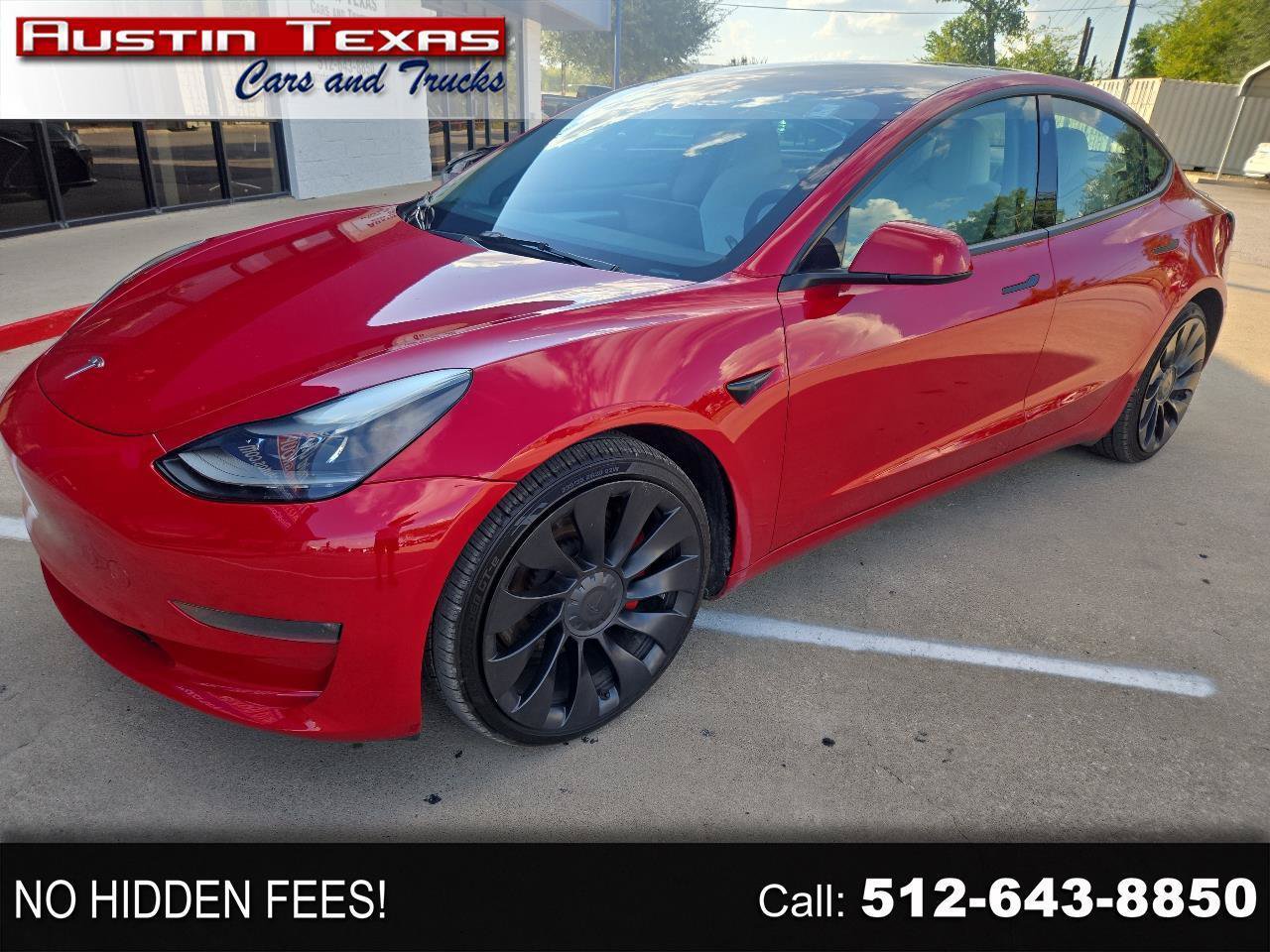 Used 2023 Tesla Model 3 Performance AWD/4WD image 1