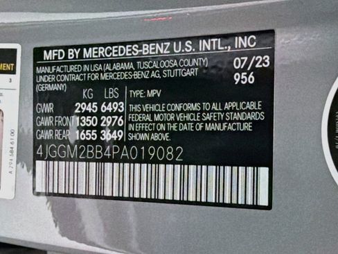 Certified 2023 Mercedes-Benz EQE 350+ SUV image 25